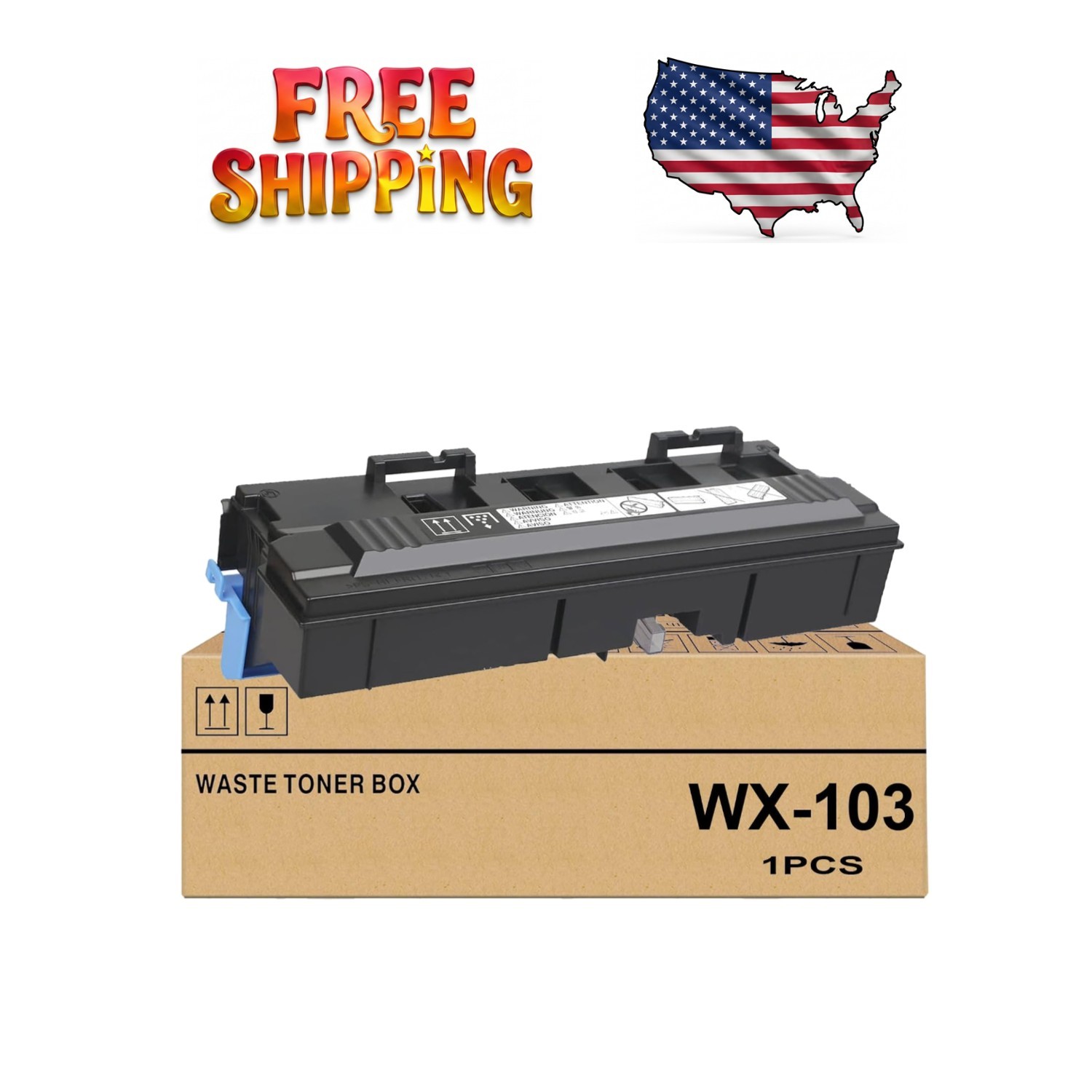 WX-103 Waste Toner Box - High Yield 40,200 Pages for Konica Minolta Printers