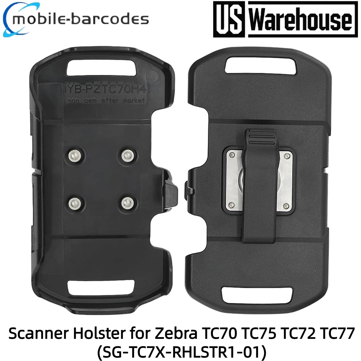 TC7x Scanner Rigid Holster for Zebra TC70 TC72 TC75 TC77 SG-TC7X-RHLSTR1-01