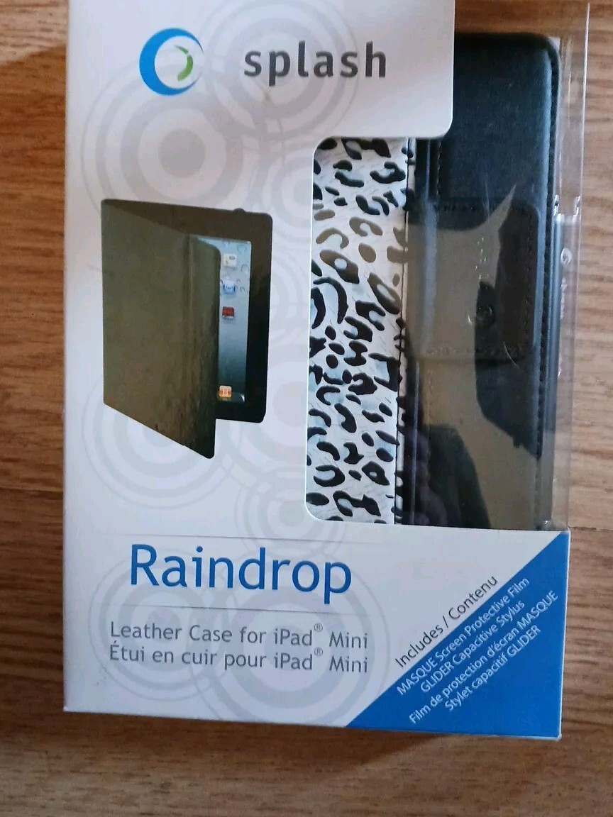 Leather Case For IPAD Screen Protective Film. By Splash. Brand New. A