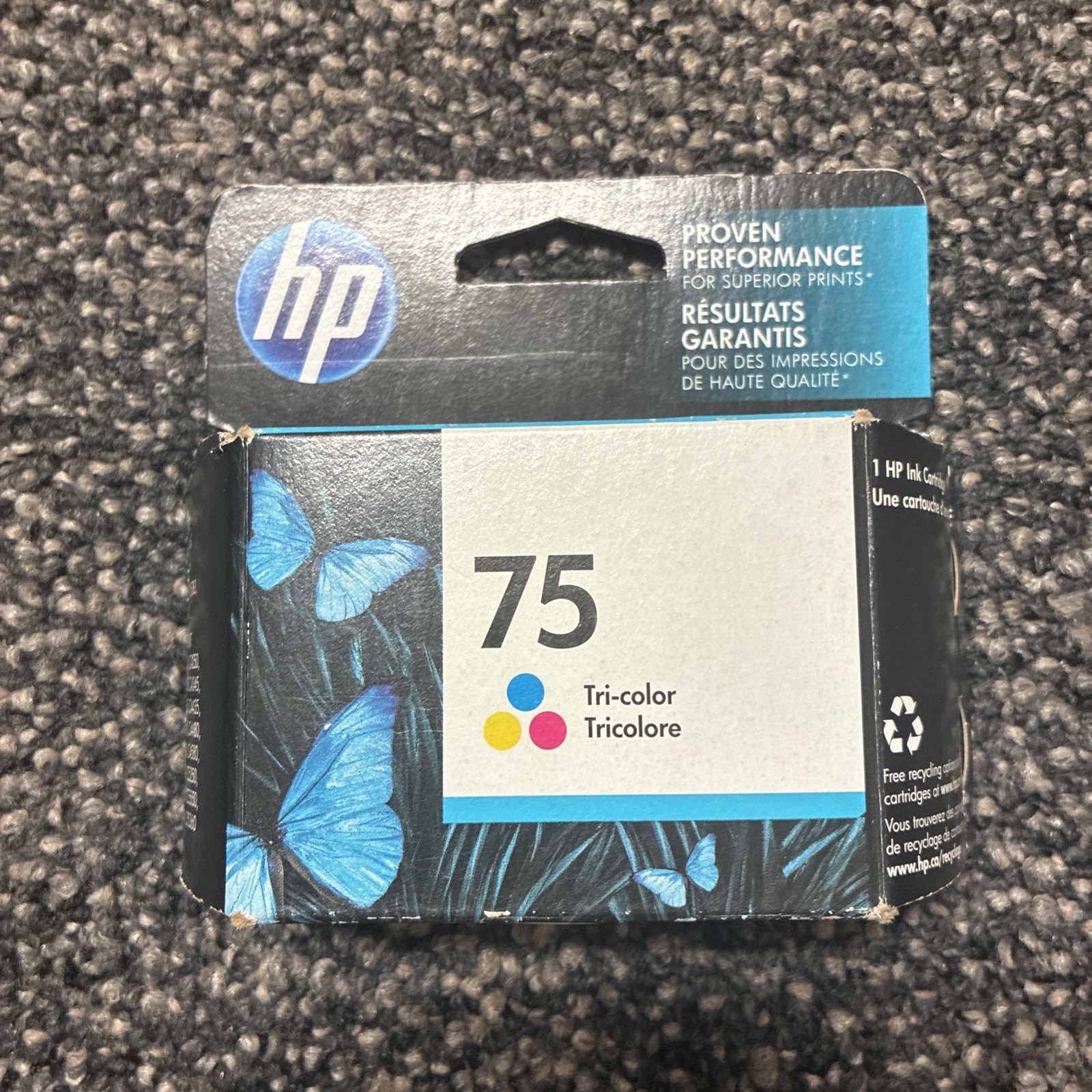 HP 75 Ink Ctg CB337WN, Tri-Color for HP PhotoSmart C-4200