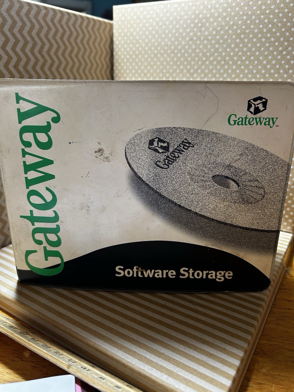 Vintage Gateway PC Software Binder 30+ CDs Games Print Shop Works 95/98