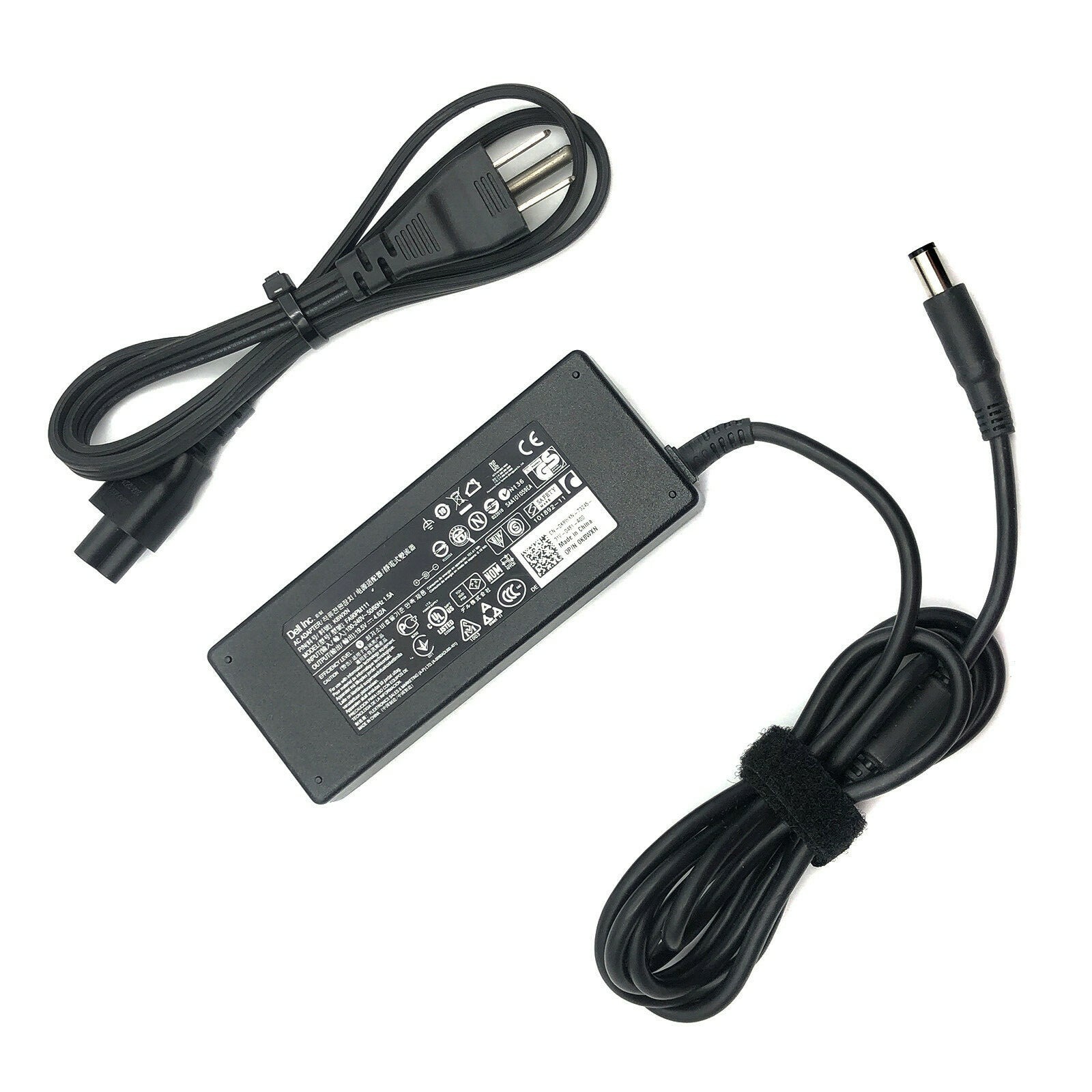 Original Dell AC Adapter YP368 J62H3 Power Supply 90W 7.4mm Laptops Charger