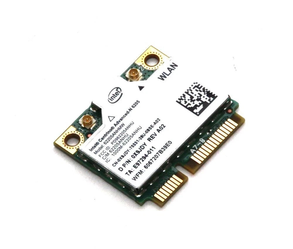 X9JDY 62205ANHMW GENUINE ORIGINAL DELL WIRELESS CARD LATITUDE E6530 P19F SERIES