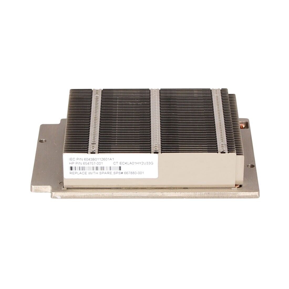 2x HPE Proliant DL360p Gen 8 Server Processor Heatsinks PN 654757-001 Enterprise