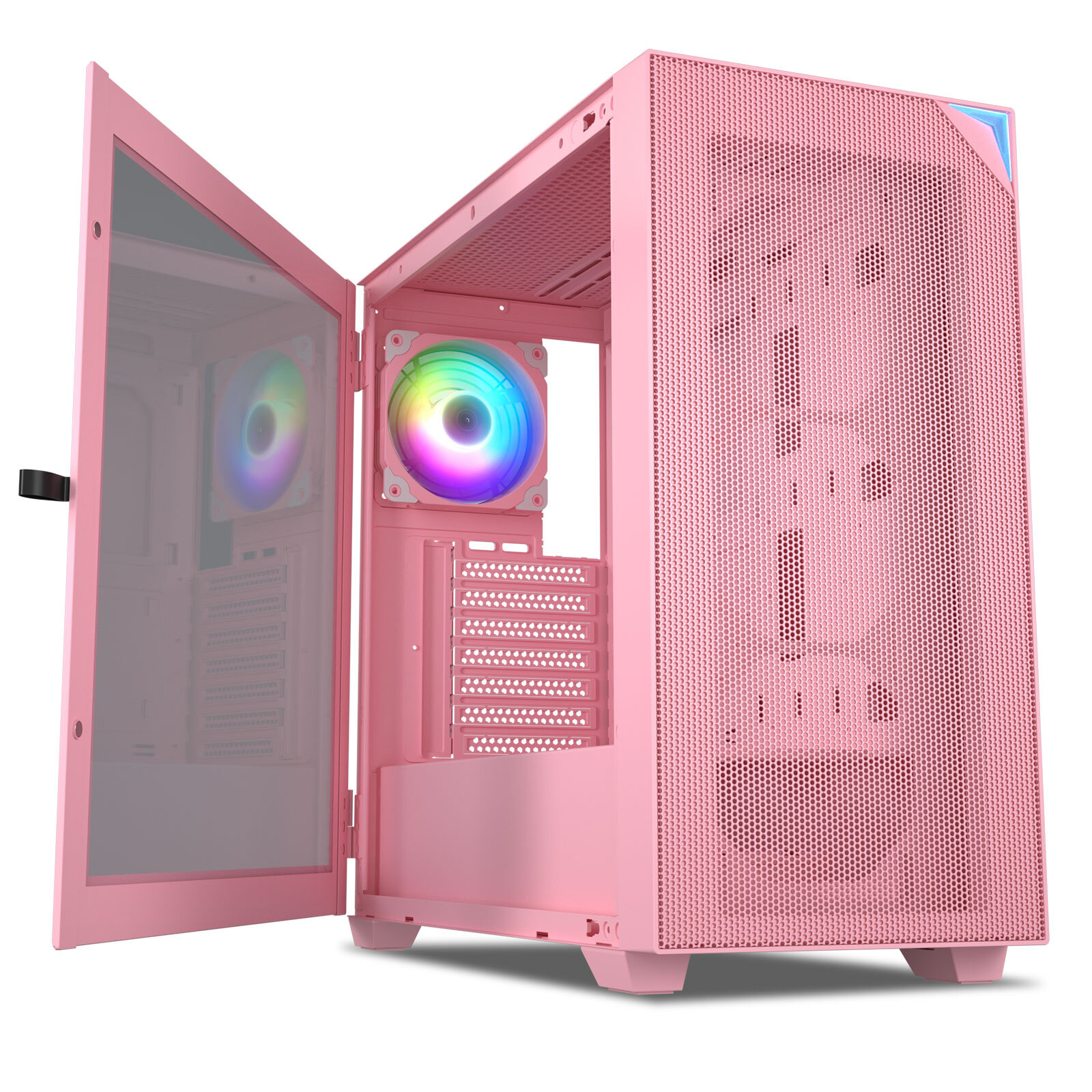 Vetroo AL800 Full Tower PC Computer Case E-ATX / ATX for 40 Series GPUs Typ-C