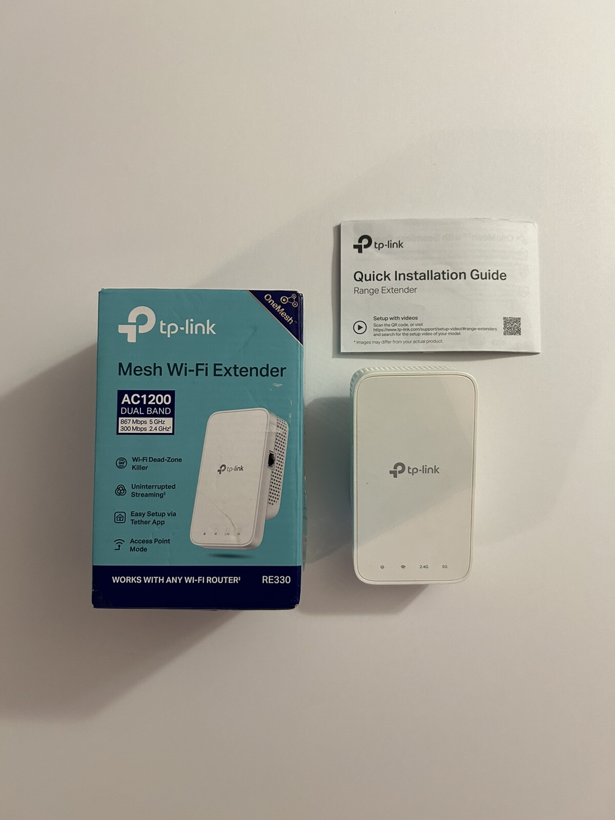 Wi-Fi Extender AC1200 Dual Band Open Box TP-Link Mesh