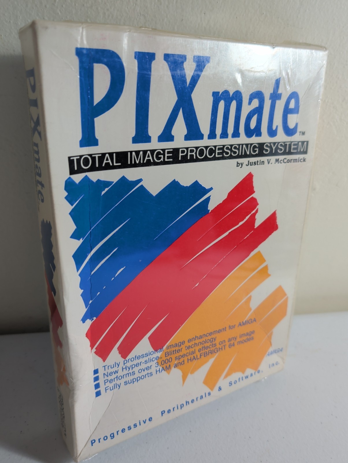 Factory Sealed PIXmate Amiga Image Processing System Software Boxed Rare NOS