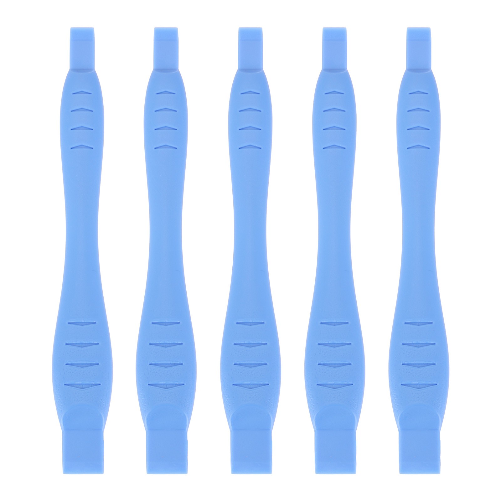 5pcs Plastic Pry Spudger Tool, Light Blue Phone Opening Pry Spudger