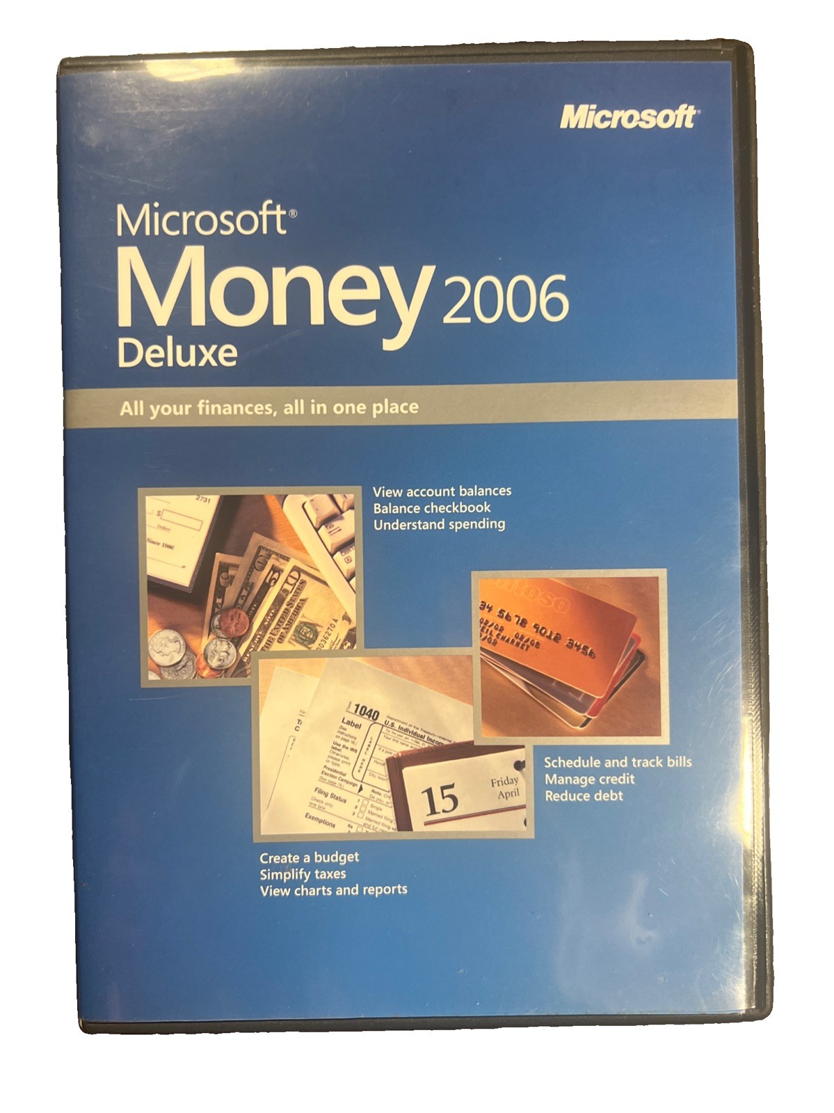 Microsoft Money 2006 Deluxe for Windows PC