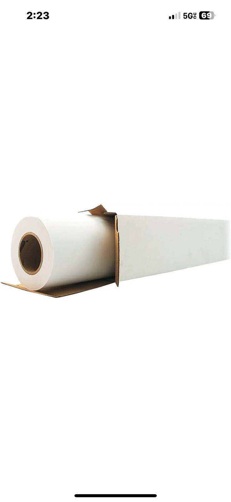 Alliance Wide Format Ink Key Media 8mil. Micro-Pourous Matte- 36”x100’