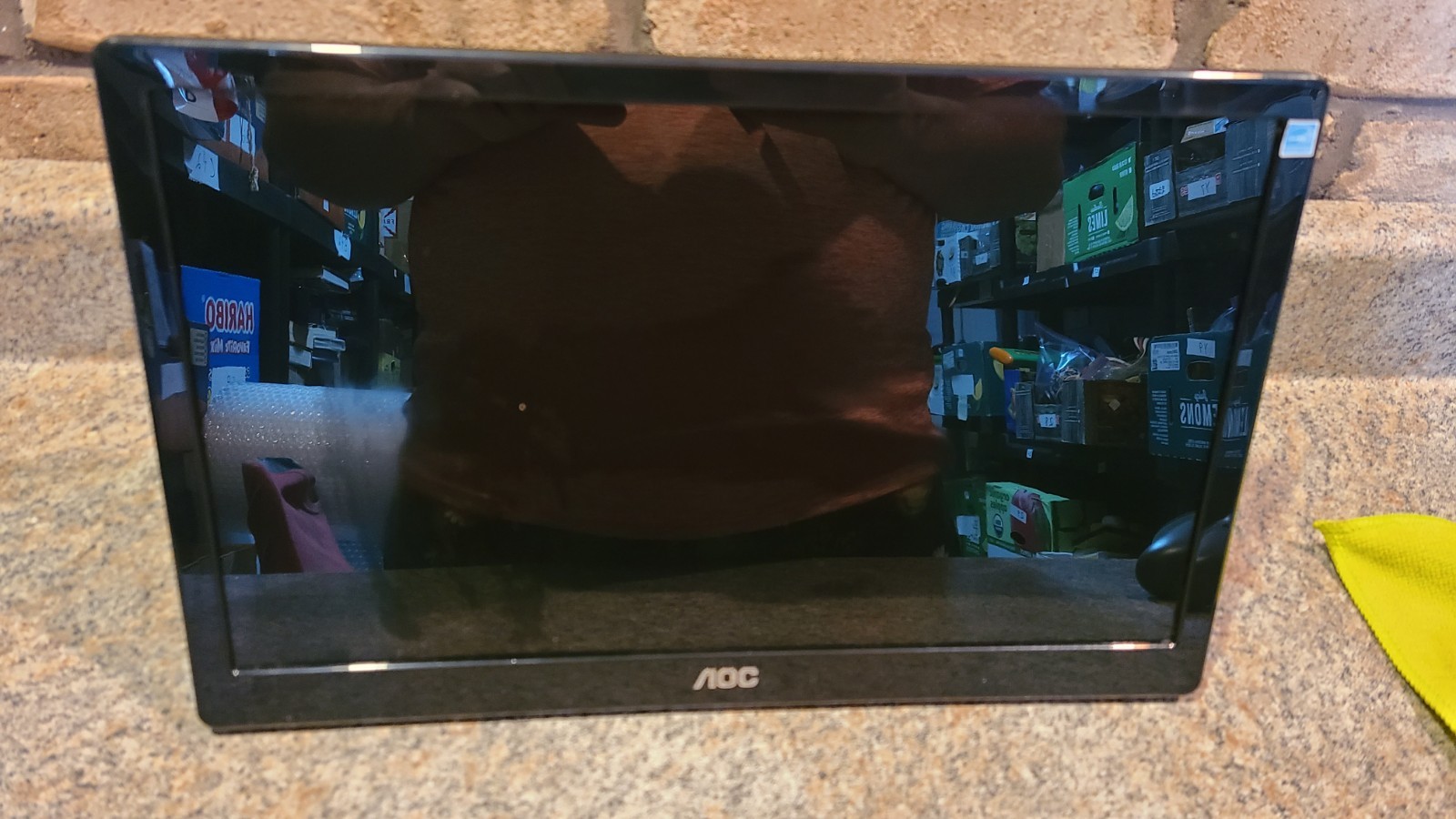 AOC E1659FWU 156LM00005 Portable LED Monitor (Not Tested Parts Or Repair) (C1)