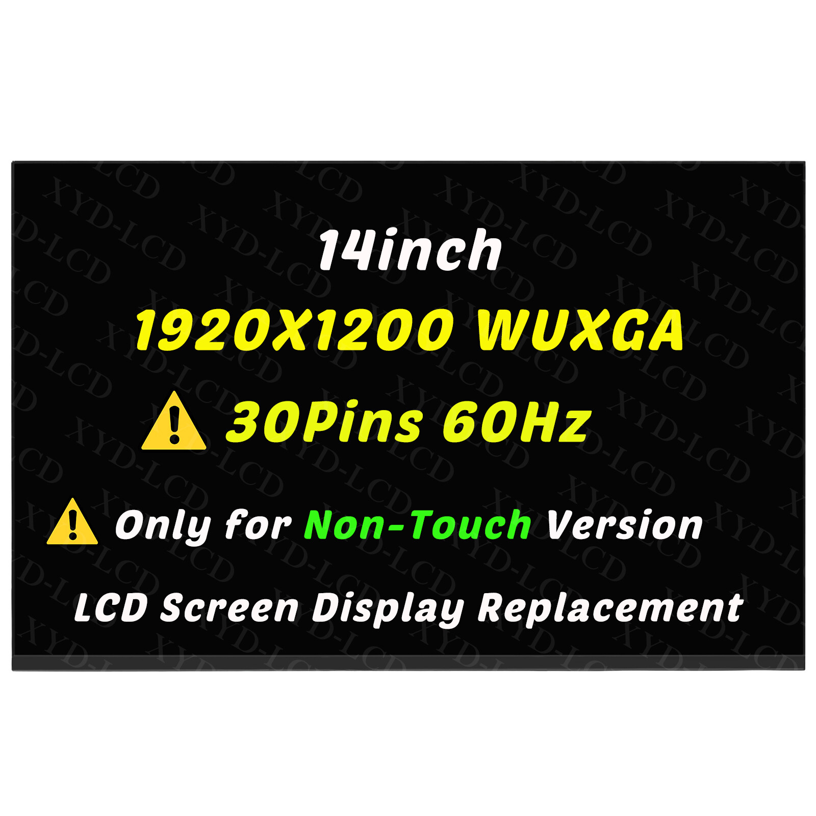 New 14in 30Pins LCD Screen for Lenovo ThinkPad P14s Gen 4 21K5 21K6 CSOT CSO1404