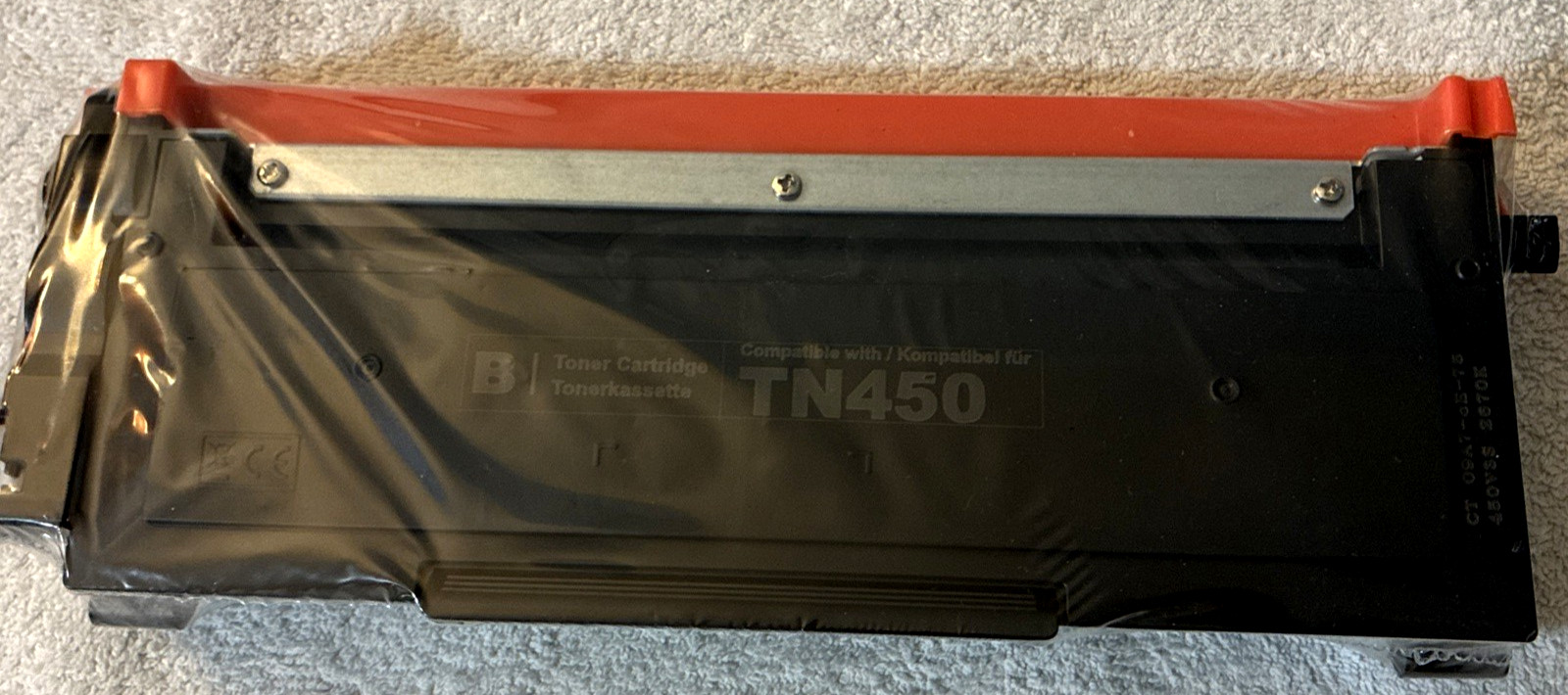 Brother TN450 Black Toner Cartridge No Box
