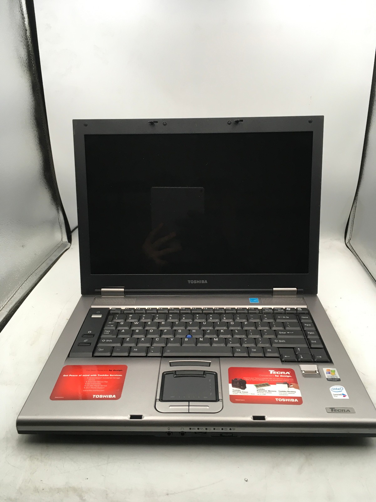 TOSHIBA TECRA A8 EZ8313 - FOR PARTS/NO POWER - INTEL T2300E - 512MB RAM -READ-BB