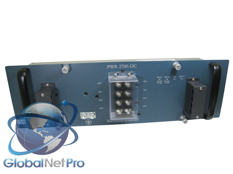 CISCO PWR-2700-DC/4 - 2700W DC Power Supply CISCO7604/6504-E - 3YR Warranty