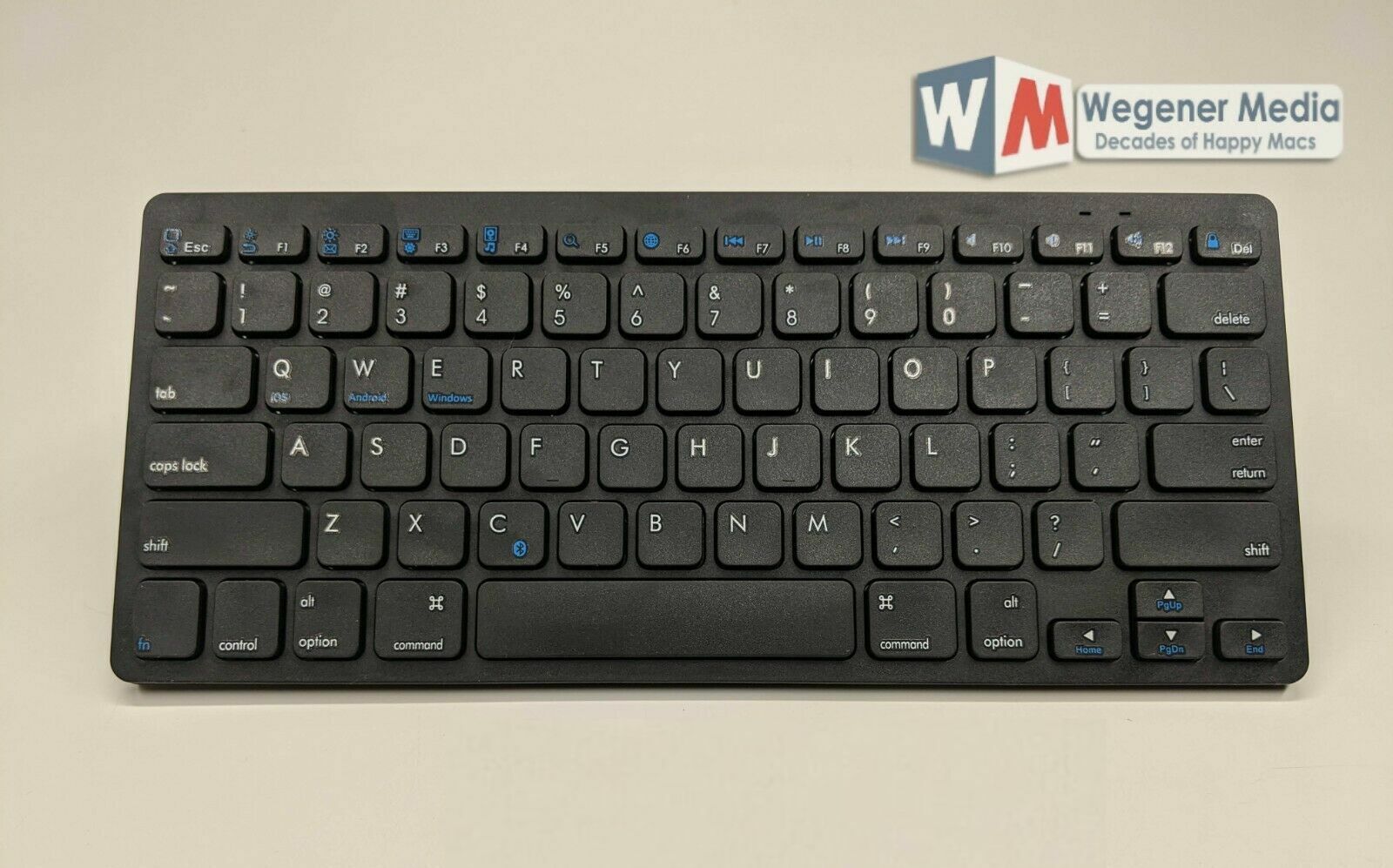 78 Key Wireless Bluetooth Keyboard (iOS, MacOS, Android, Windows)