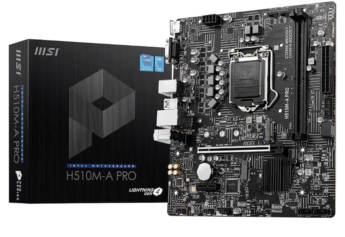 MSI H510M-A PRO ProSeries Motherboard (mATX