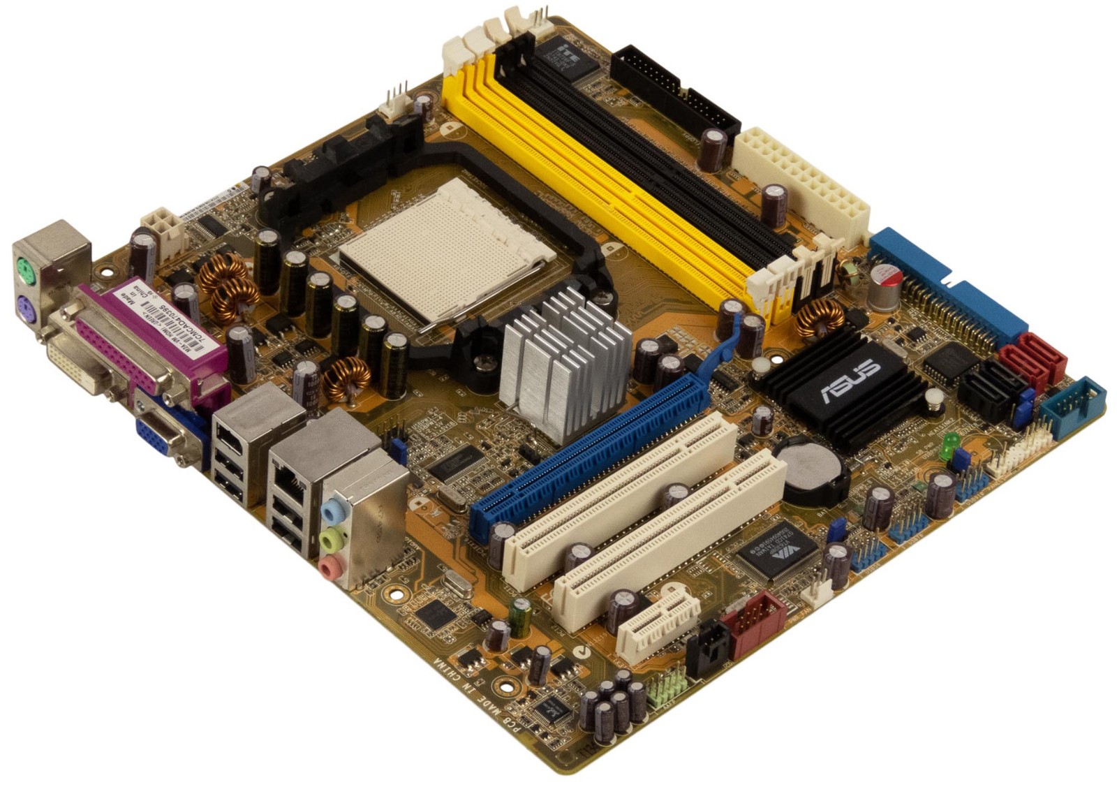 MOTHERBOARD ASUS M2A-VM HDMI s. AM2 DDR2 PCIe PCI mATX