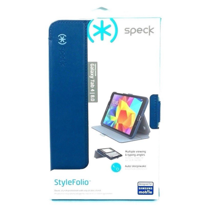 Speck StyleFolio Stylish Impact Protection Folio Case For Samsung Galaxy Tab 4