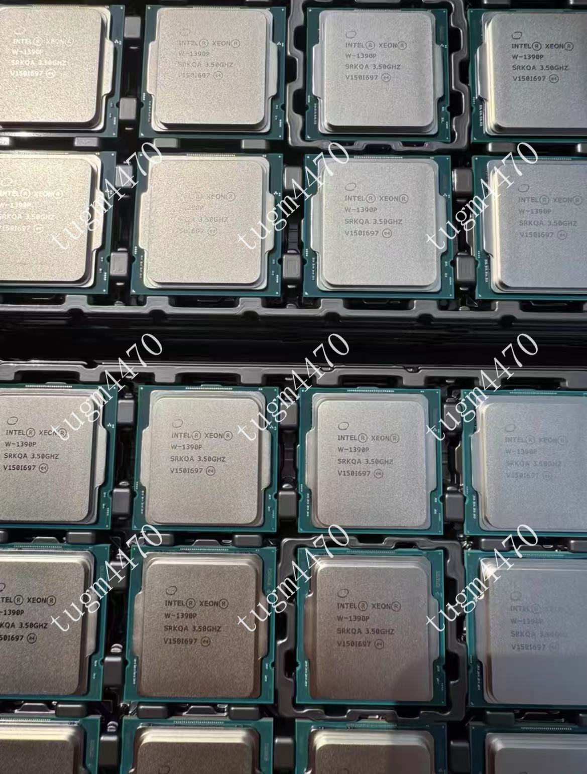 Intel Xeon W-1390P CPU processor LGA-1200 3.50-5.30GHz 8-core 16MB 125W