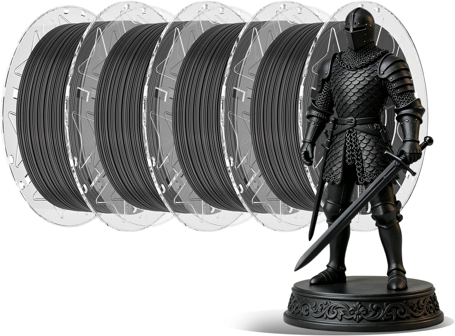 【Value Pack】4KG Creality Hyper PLA RFID 3D Printing Filament 1.75mm 1KG