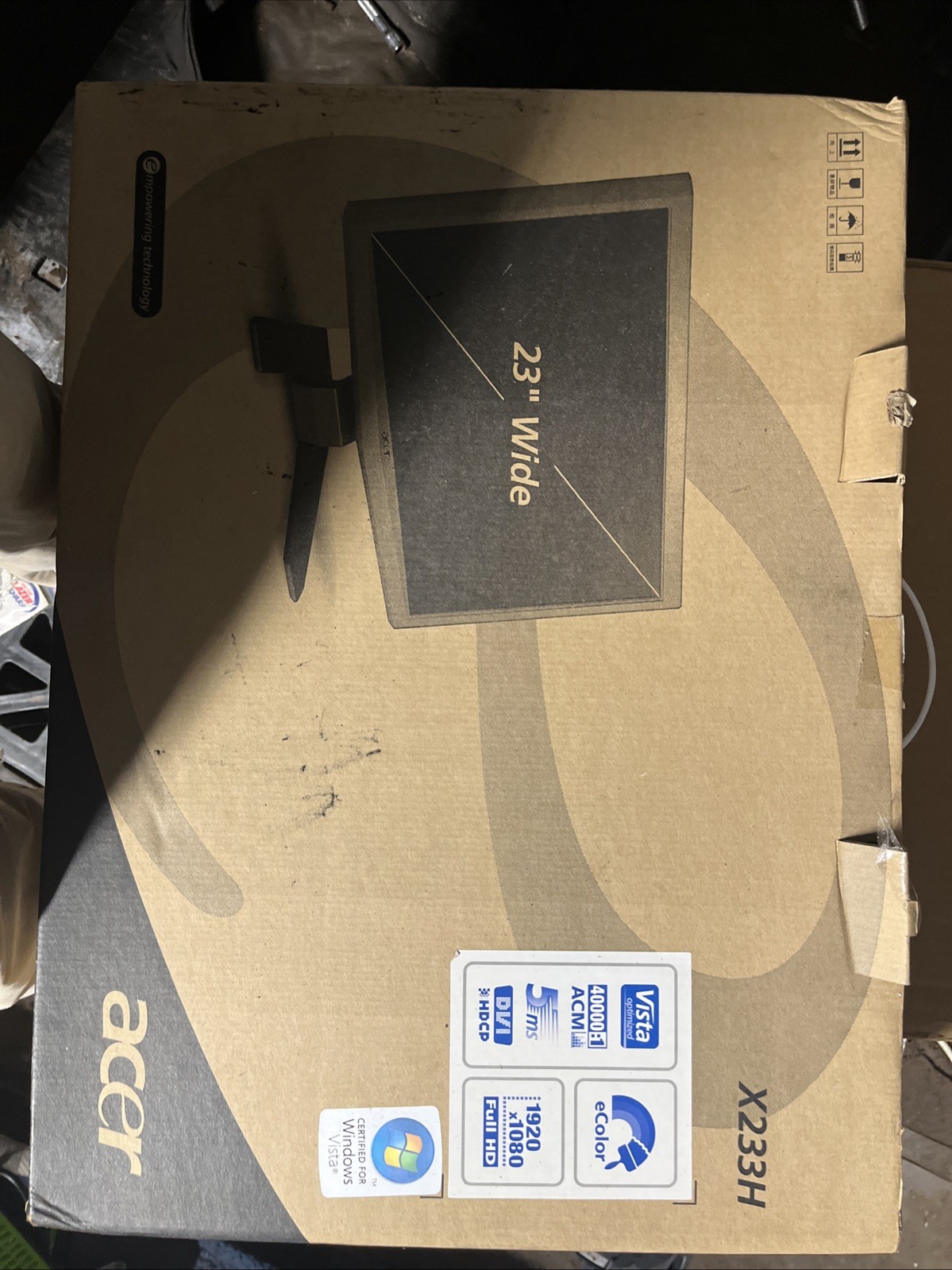 Acer X233HBID LCD Monitor