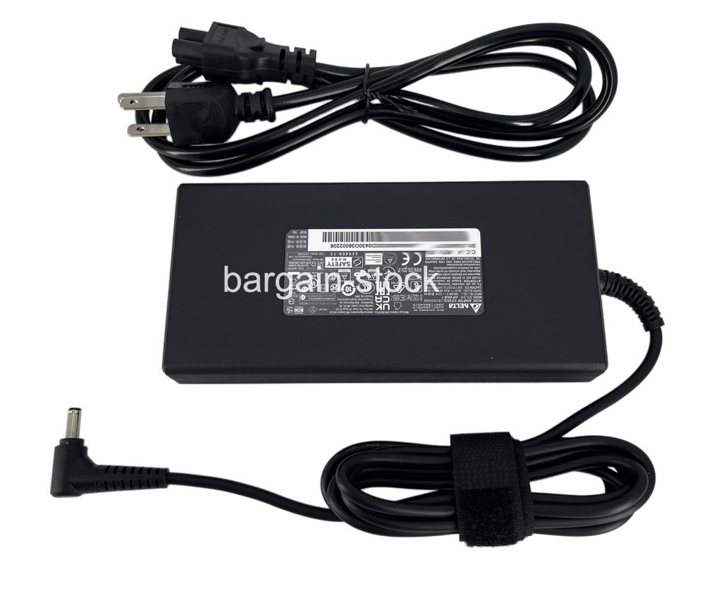 Original Delta 200W AC Adapter Charger For MSI Bravo 15 C7VF-009US C7VE-010US