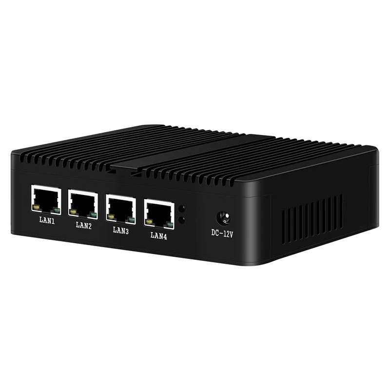 XCY Firewall Mini PC Intel J1900 Quad-Core 4x 2.5G LAN pfSense OPNsense