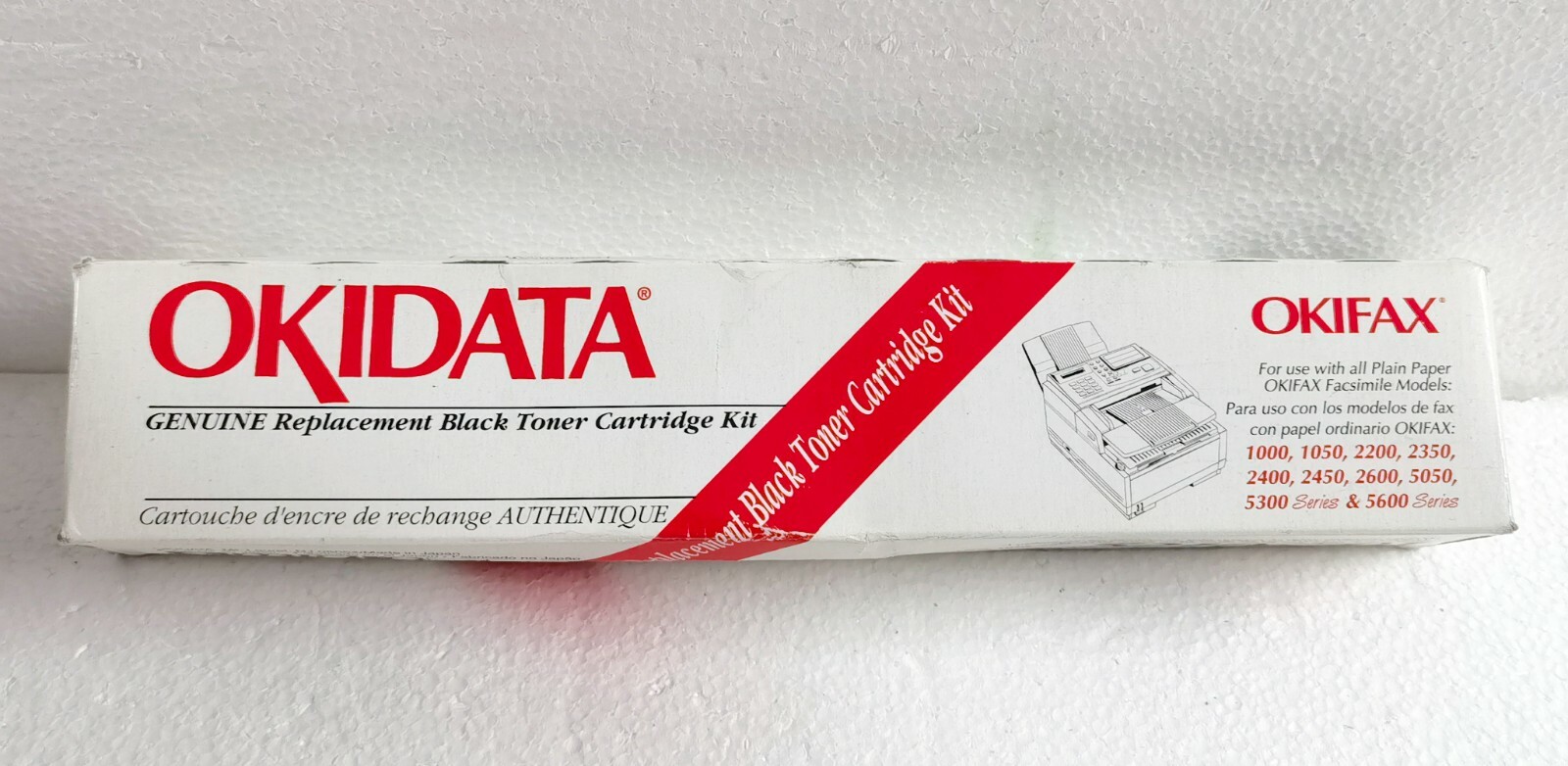 Okidata: OEM Okifax Black Toner Cartridge - Model 1000, 1050, 2200  