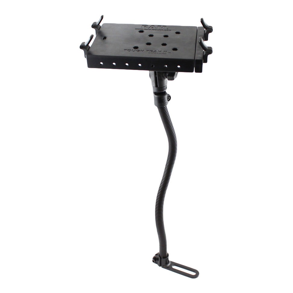 RAM-B-316-1-234-6U  RAM Tough-Tray II Holder with RAM Pod I Vehic...