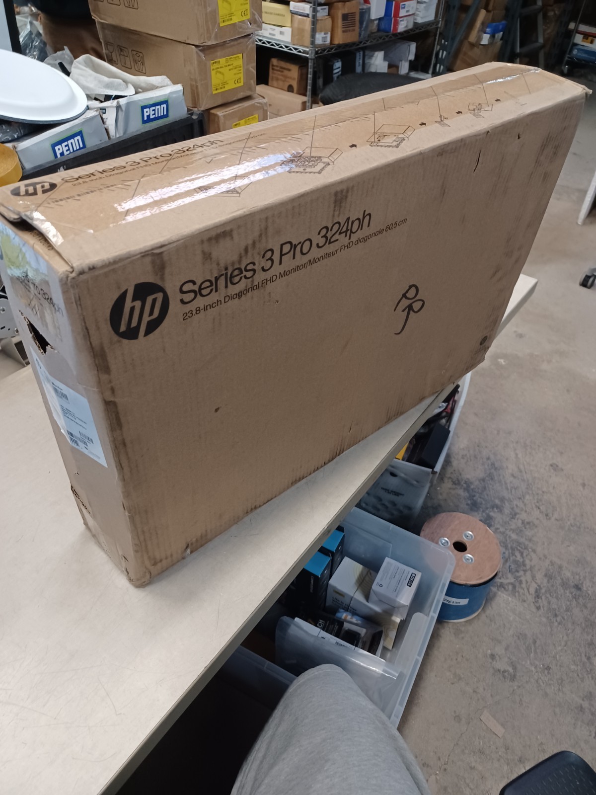 HP Series 3 Pro 324ph 23.8" FHD IPS Monitor 5ms 100 Hz, HDMI, DisplayPort & VGA