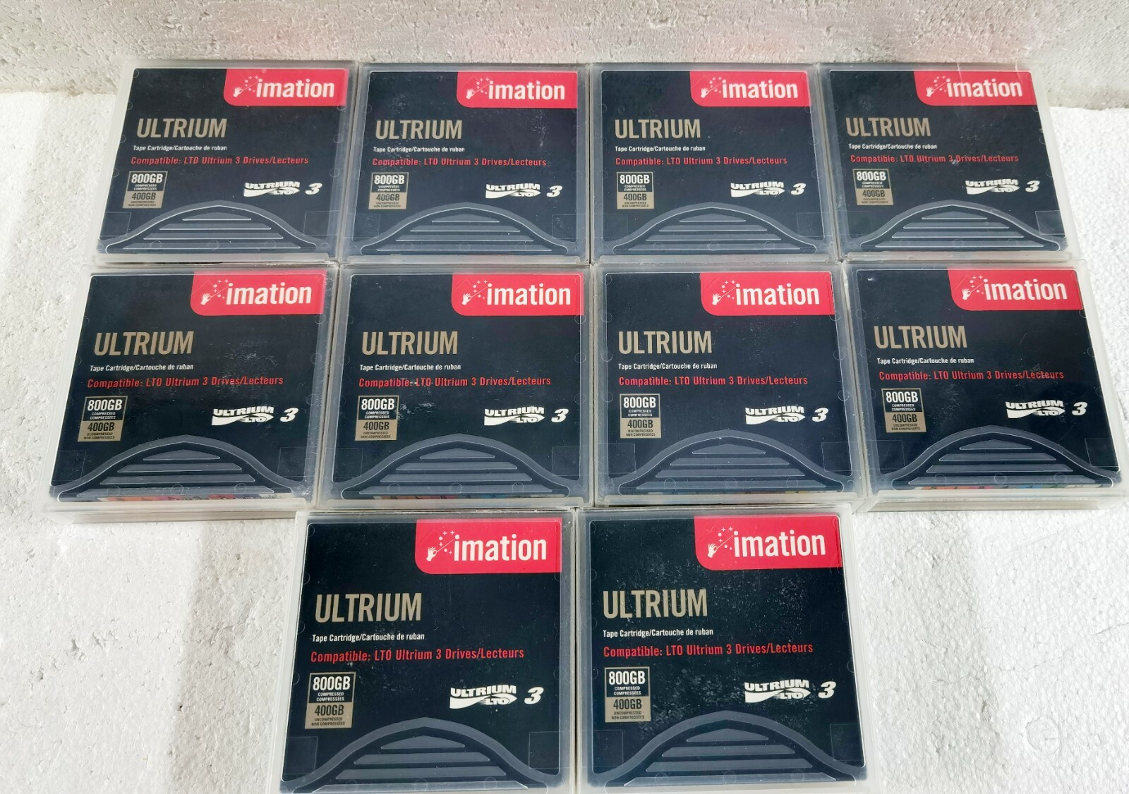  IMN17532 - Imation 1/2amp;quot; Ultrium LTO-3 Cartridge - 10 Cartridges