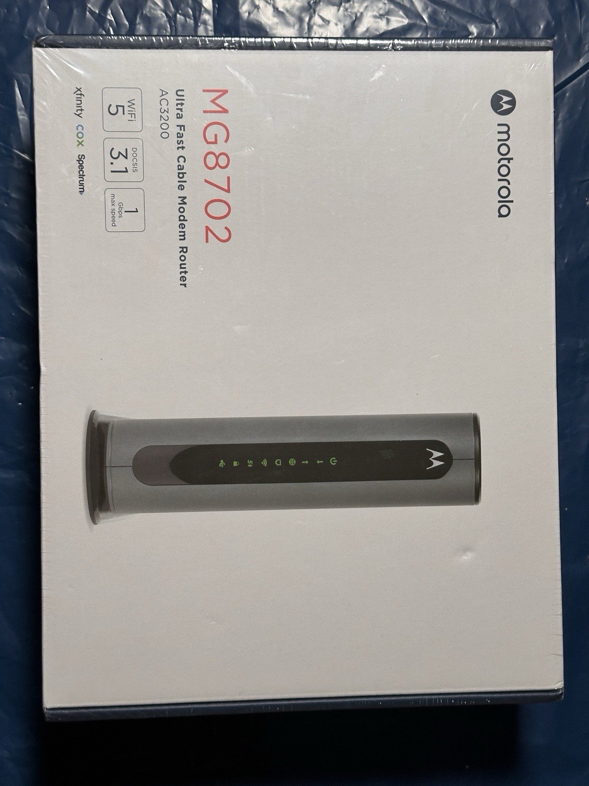 Motorola MG8702 | DOCSIS 3.1 Cable Modem + Wi-Fi Router (High Speed Combo)