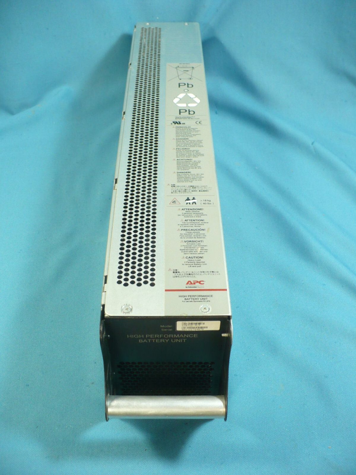 APC Schneider SYBTU2-PLP Symmetra PX UPS Battery Module Enclosure NO Batteries