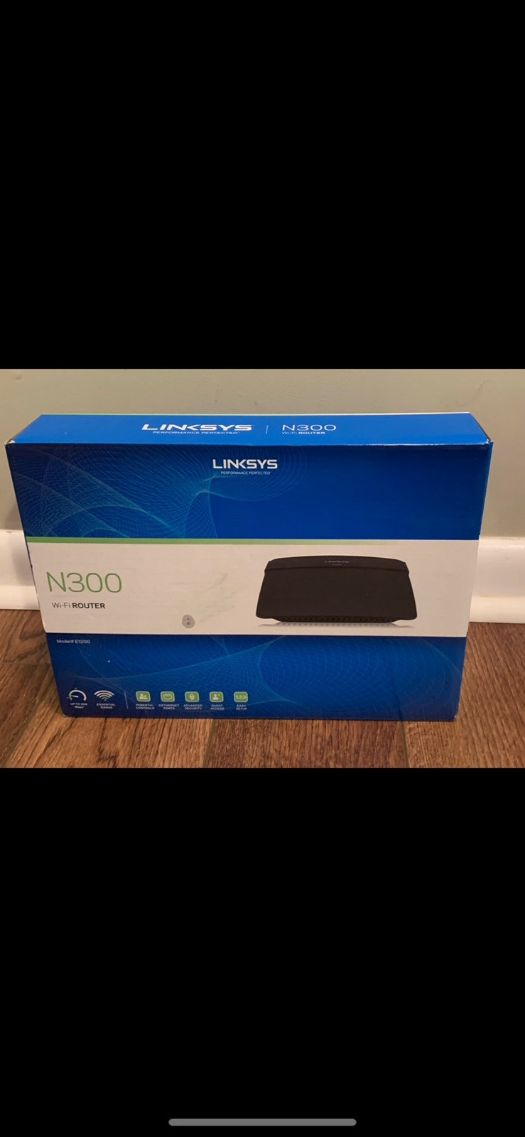 Linksys N300 WiFi Wireless Router Model # E1200: Bought New & Changed Equipment