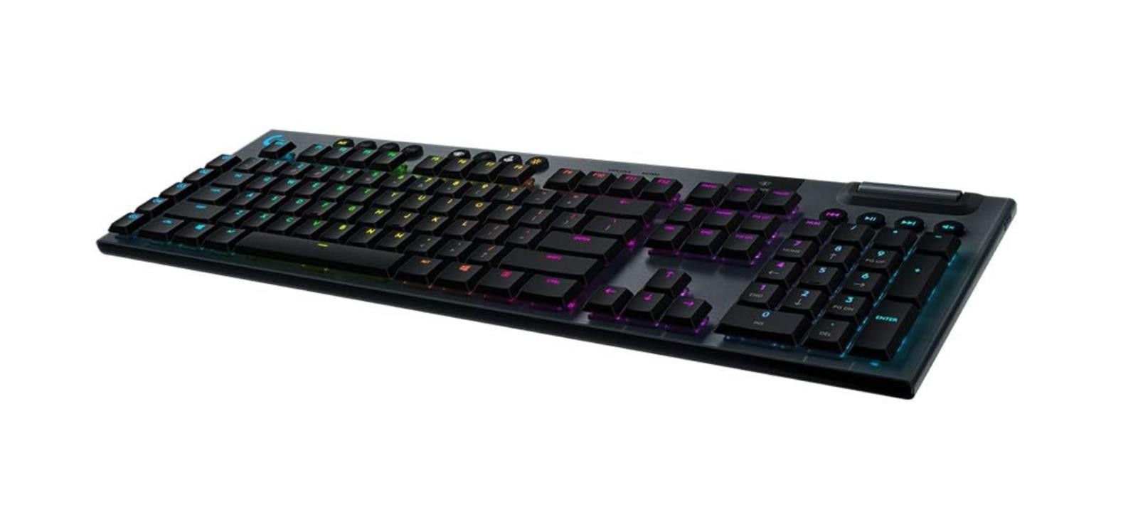 Logitech G915 LIGHTSPEED Wireless RGB Gaming Keyboard Low Profile GL Clicky