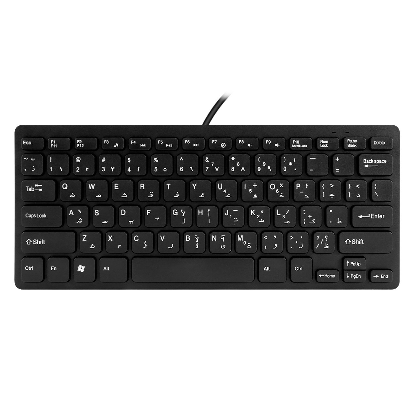 Quality Wired USB Arabic/English Bilingual Keyboard for Tablet/2601
