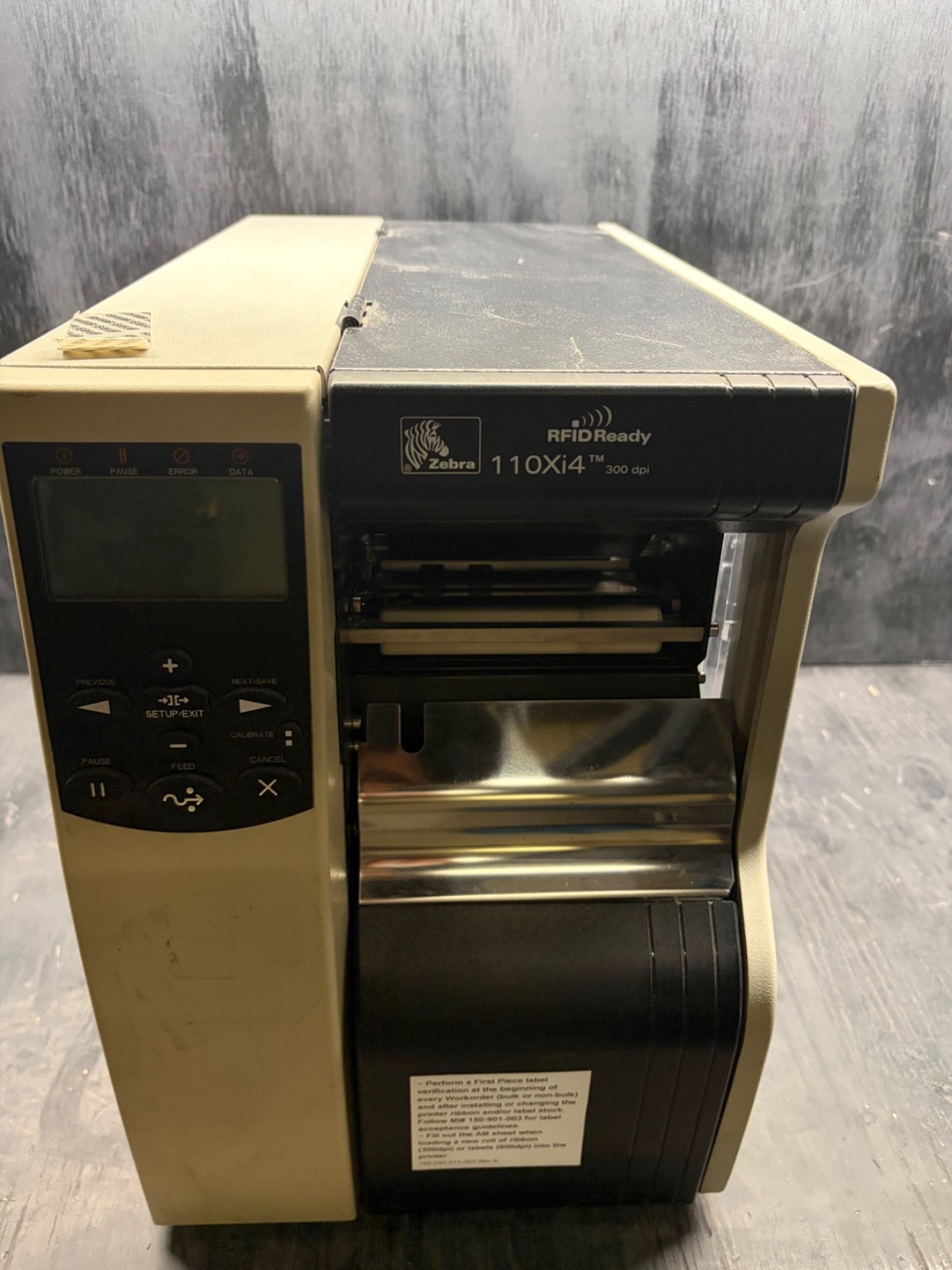 Zebra 110Xi4 Thermal Transfer Label Printer 300Dpi USB Ethernet Serial Parallel
