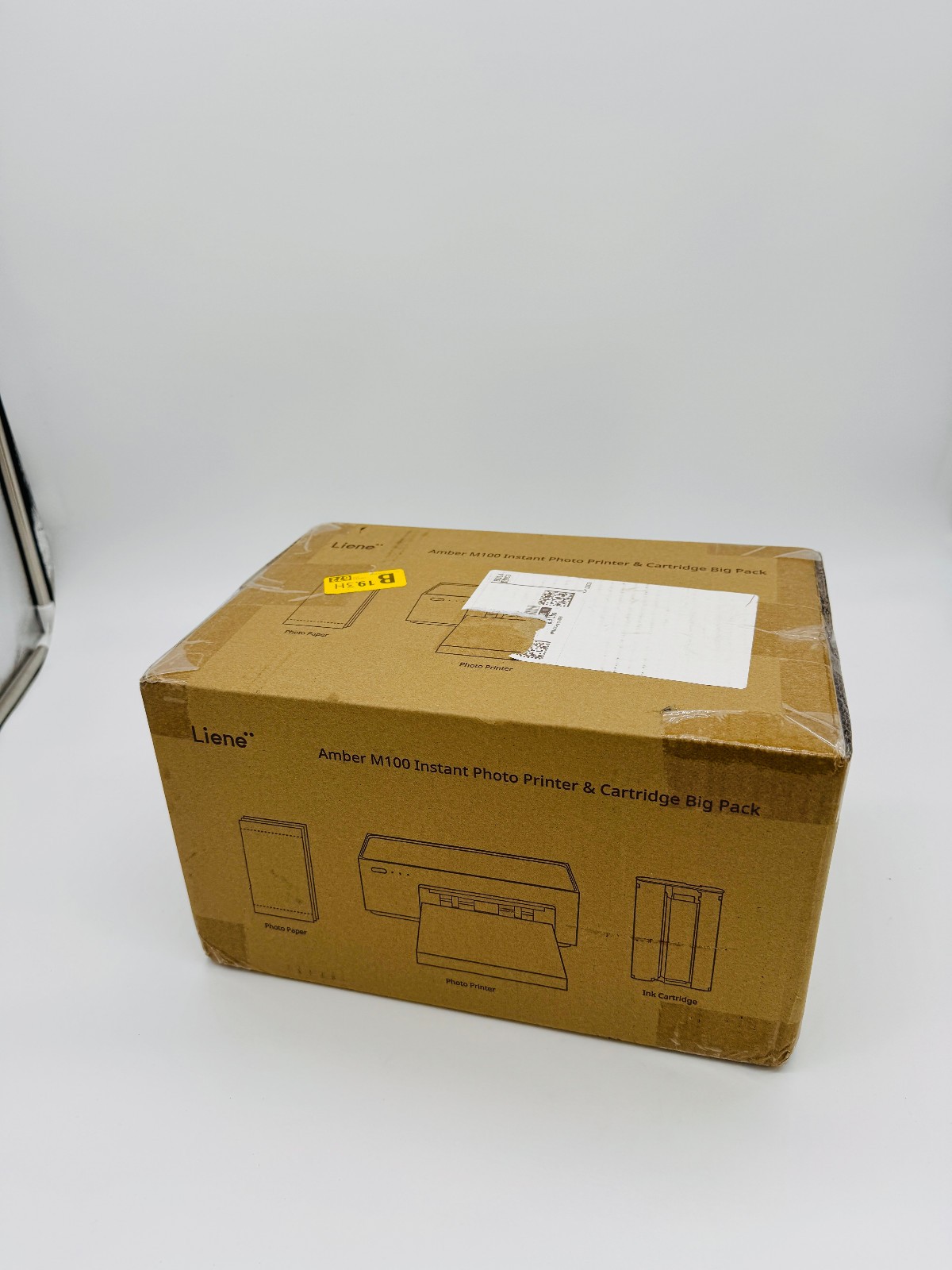 New Liene Amber M100 Instant Photo Printer All In One Photo Printer Black DHP513