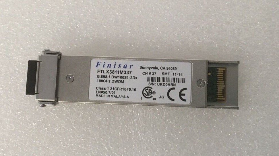 Finisar  FTLX3811M337   Transceiver Module  Class 1   100GHZ DWDM