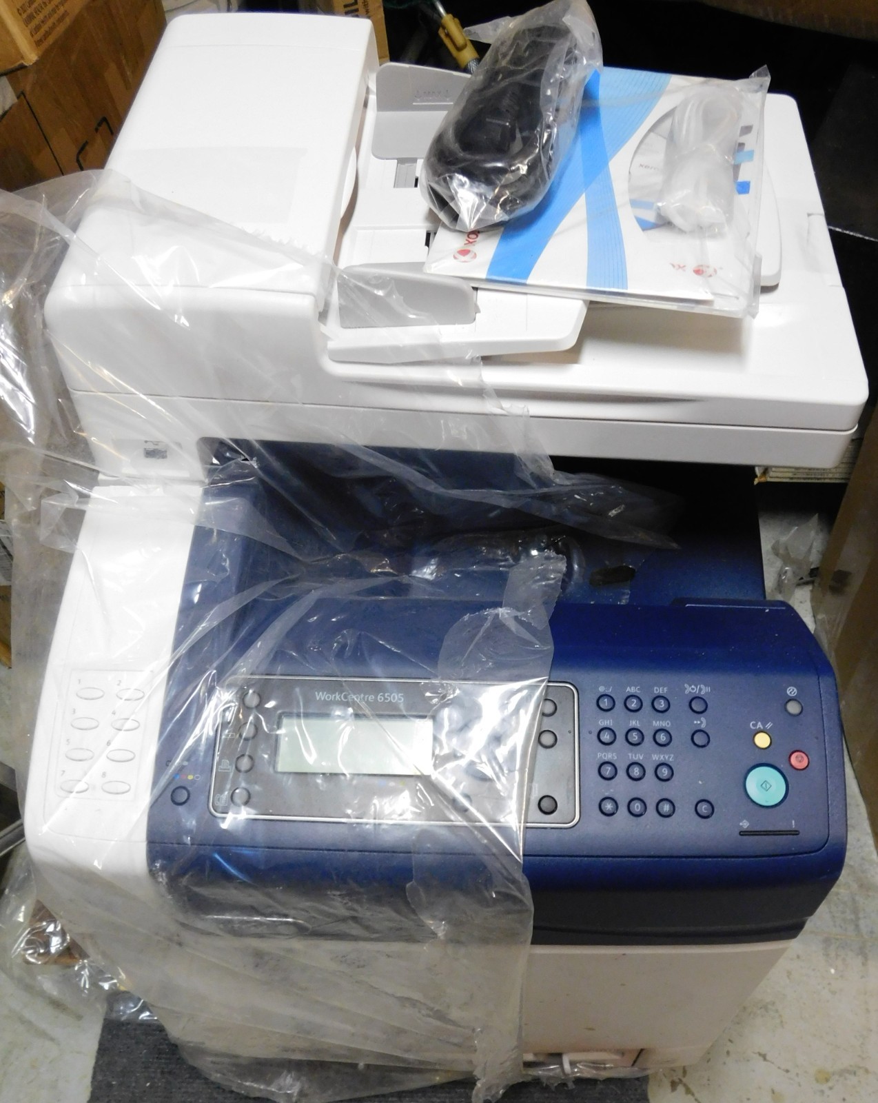 Xerox WorkCentre 6505DN Color Laser Printer Fax Machine - Not Working