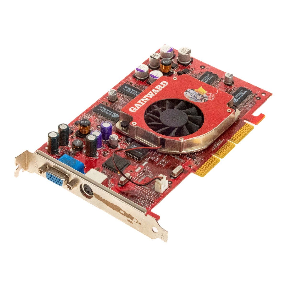 GRAPHICS CARD GAINWARD NVIDIA GEFORCE4 Ti 4800 SE 64MB V24-00 AGP