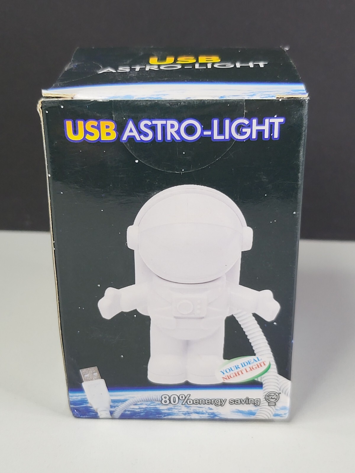 Astro-Light Usb Astronaut Night Light Spaceman Desktop Laptop Flexible New