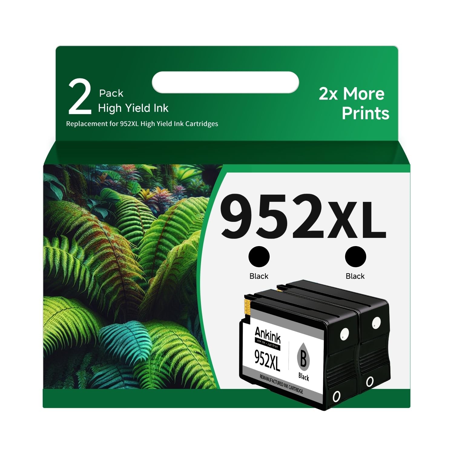 Ankink Compatible Black Ink Cartridges Compatible for HP 952xl 952 XL for Off...