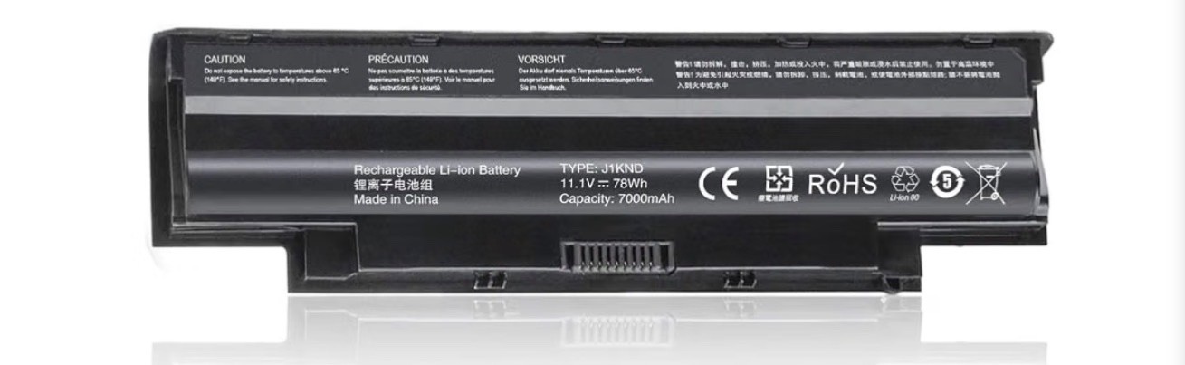 Upgraded 78Wh J1KND Laptop Battery Replacement for Dell **NEW**