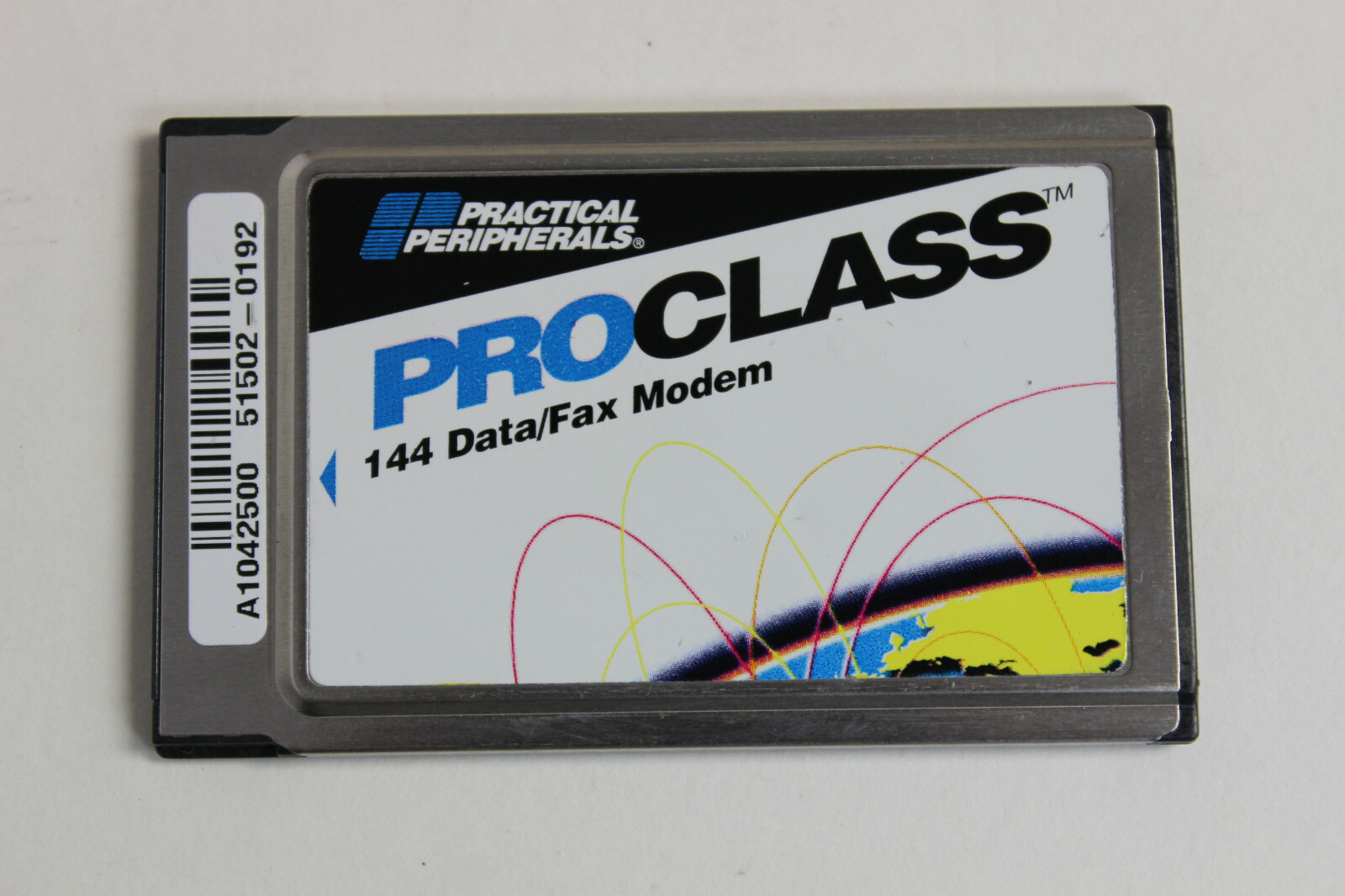 PRACTICAL PERIPHERALS PC144T2 PROCLASS 144 DATA/FAX MODEM PCMCIA *NO CABLE*