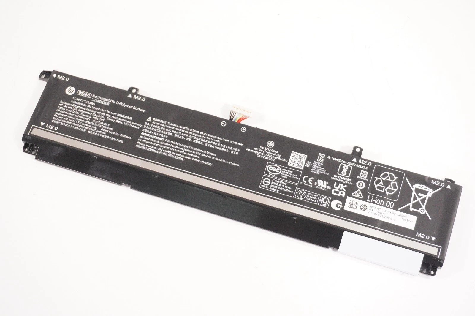 OEM 11.58V 83Wh WK06XL Battery For HP OMEN 16 17 16-B 16-C 17-CK 17-CP VICTUS 16