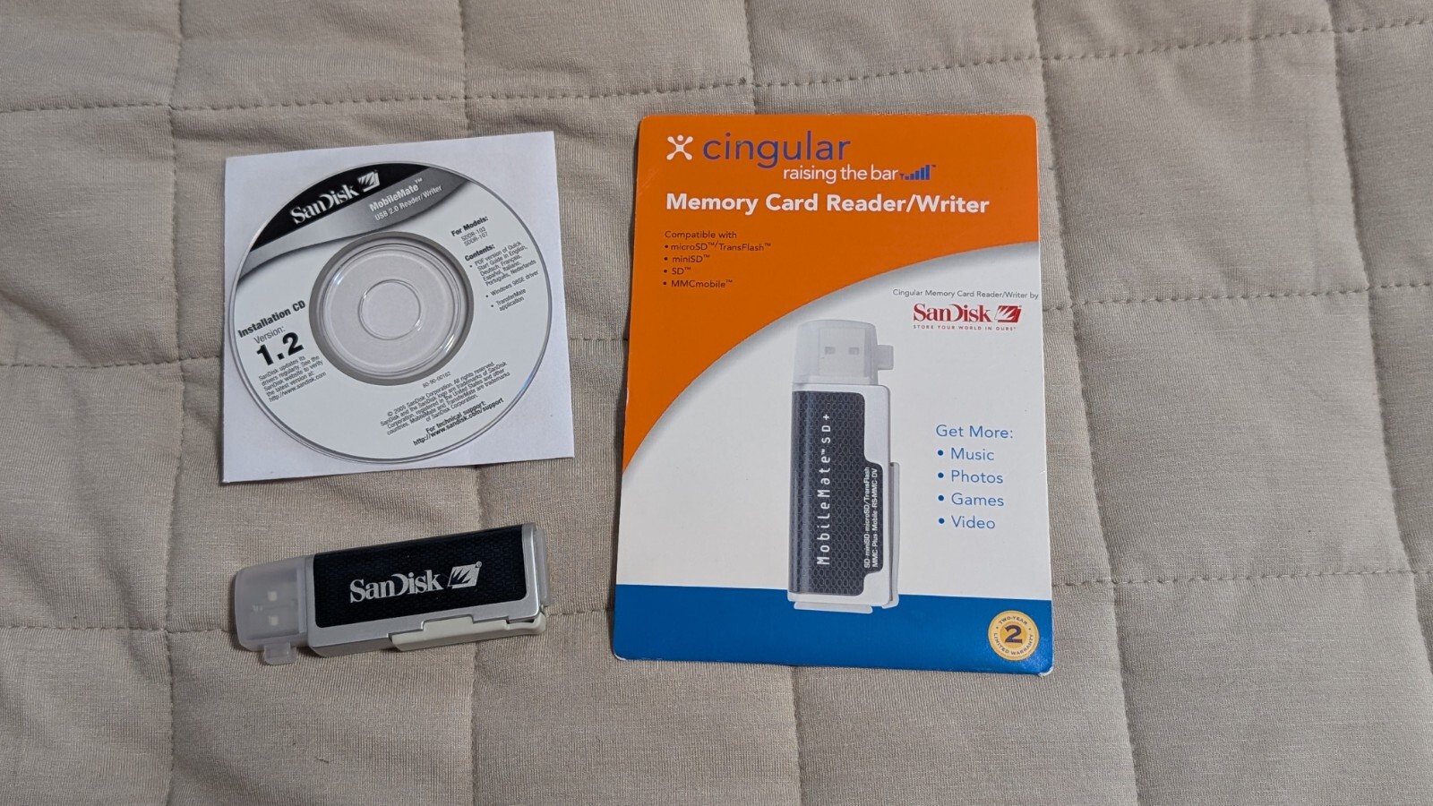 SanDisk MobileMate SD+ Mobile Memory Card Reader/Writer