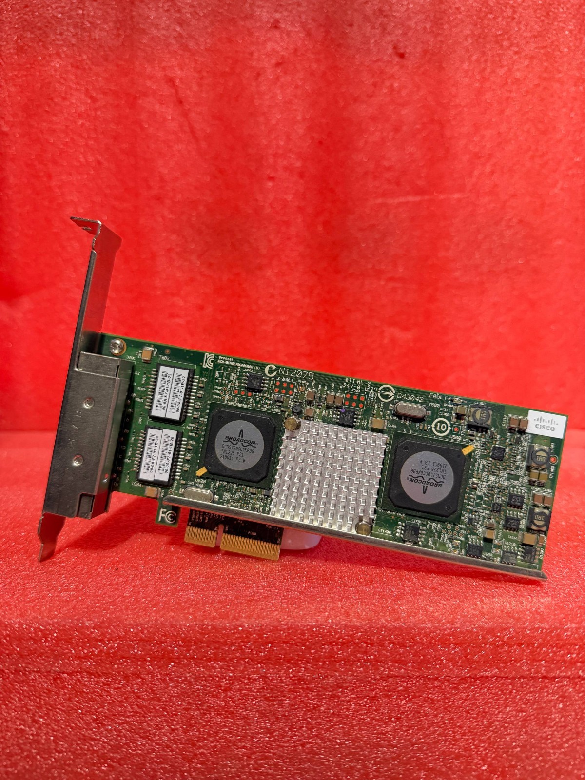 Cisco Broadcom 5709 Quad-Port Gigabit PCIe BCM5709CC0KPBG N2XX-ABPCI03-M3