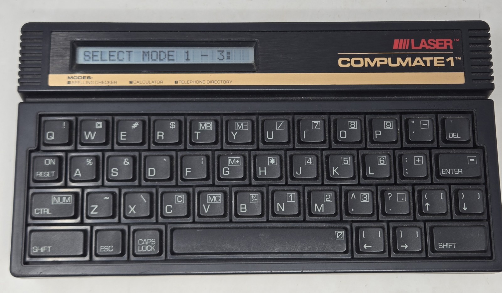 Vintage Laser Compumate 1 Spell Check Works Great Tested  112924 M0108 006